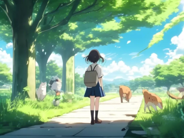 Eco-Friendly Anime Protecting Environment Through Animation